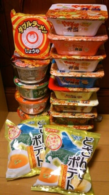 北海道 焼きそば弁当①  SEP.2013