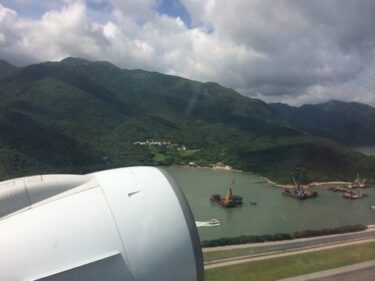 香港より帰国　JUL.2014