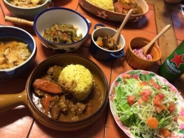 小麦粉使わないカレー AUG.2015